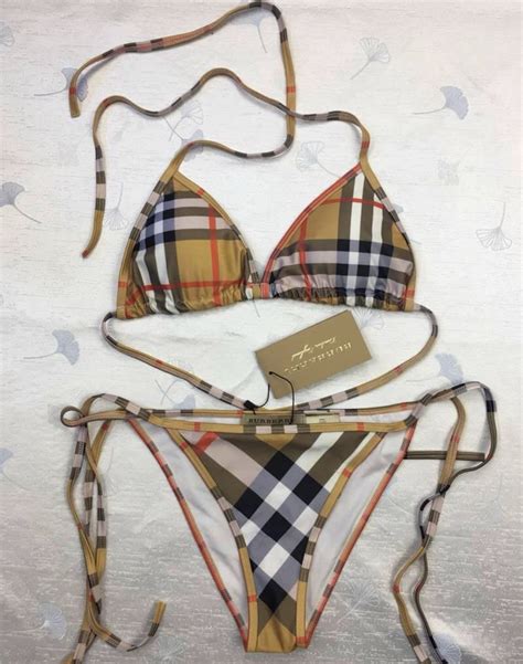 burberry swimsuits cheap|burberry dupe bikini.